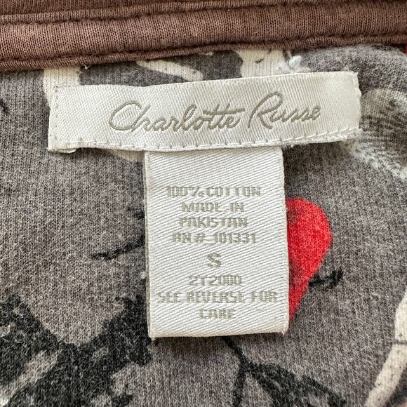 Vintage Y2K Charlotte Russe faded band music hearts sweatshirt hoodie Small - Picture 8 of 11